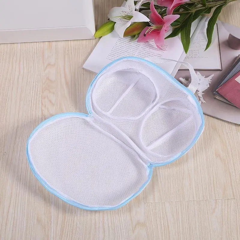 Mesh Bra Laundry Bag - Breathable Mesh, Zipper Closure Laundry Accessory, Anti-Deformation Protective Bag for Machine-Washed Delicates (Sports & Outdoor Leisure Equipment)