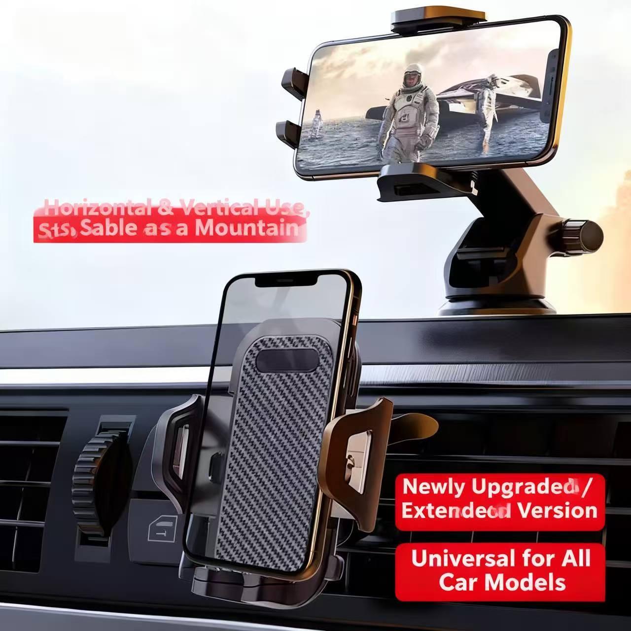 Car Phone Mount Holder, Anti-Shake Suction Cup Design, New 2026 Model, Car Navigation Fixed Support Stand, Vehicle Interior Use