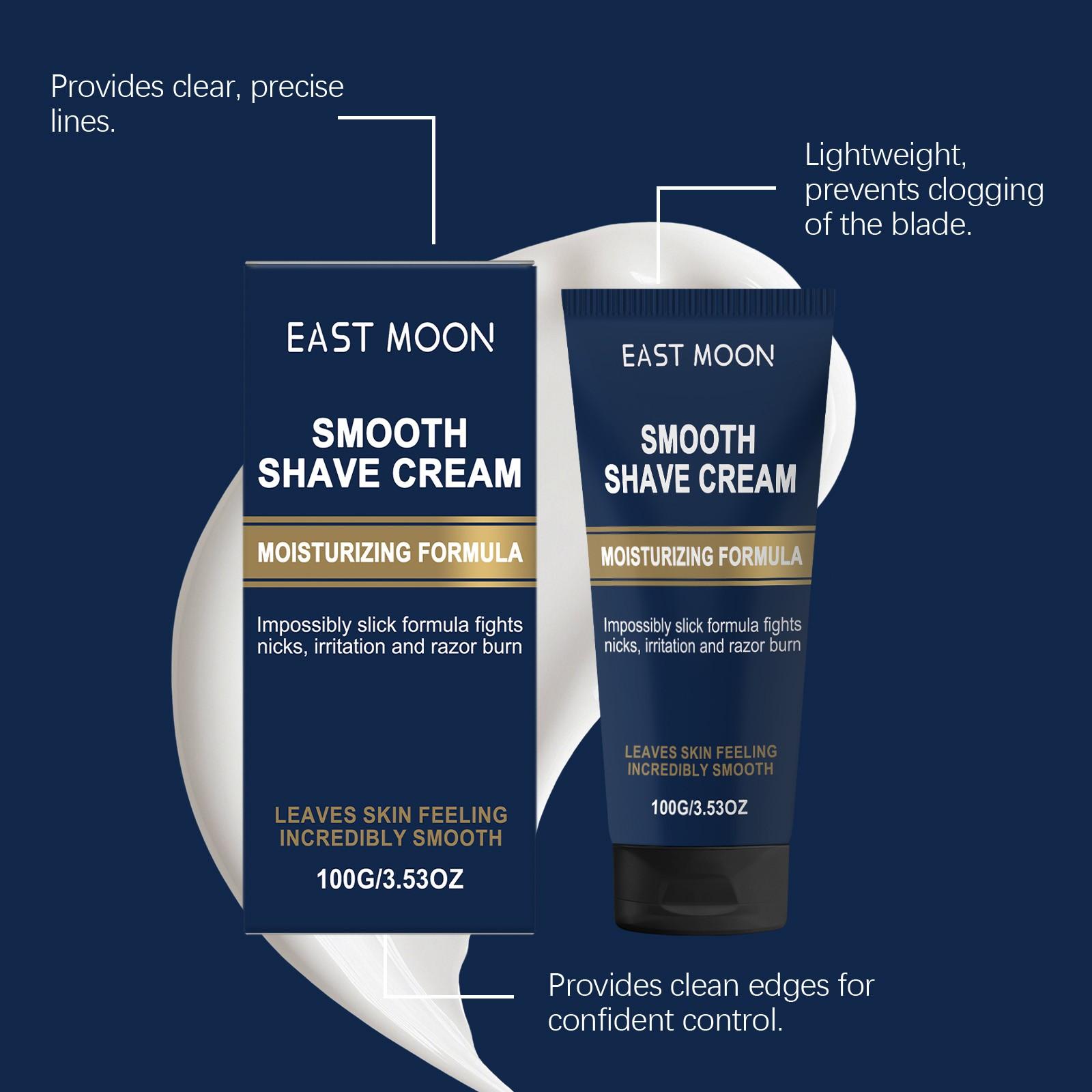 Men's Smooth Shaving Balm, Daily Use, Refreshing Non-Greasy Texture, Lightweight Care Balm, Ideal for Everyday Shaving Routine