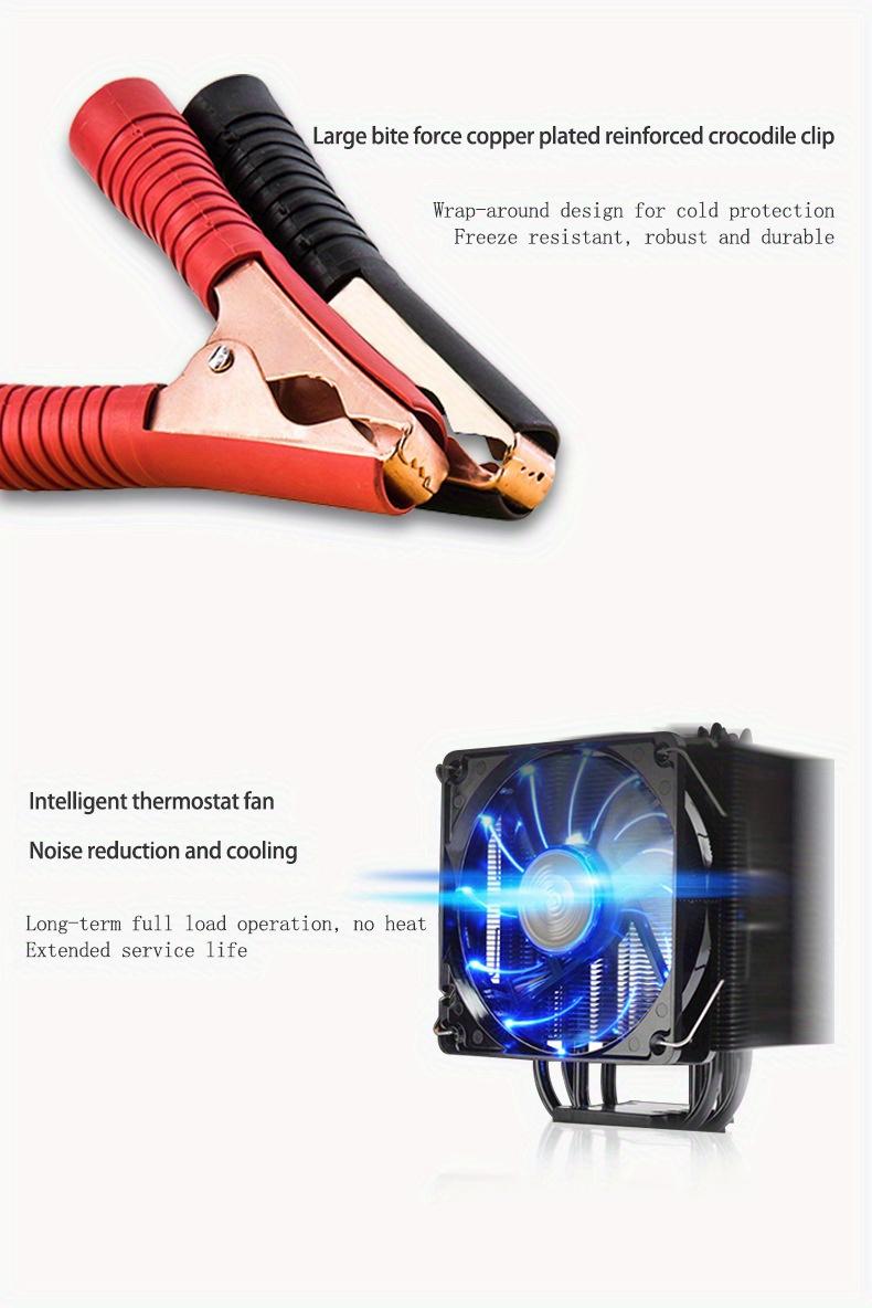 12V 30A/24V 17A Smart Car Battery Charger 400W Lithium Battery Charger & Maintainer, Auto Battery Charger Maintainer With Dual digital LED display Lead Acid AGM Battery Charger for Car, Truck, Motorcycle, SUVs, Motorcycle Emergency Kits