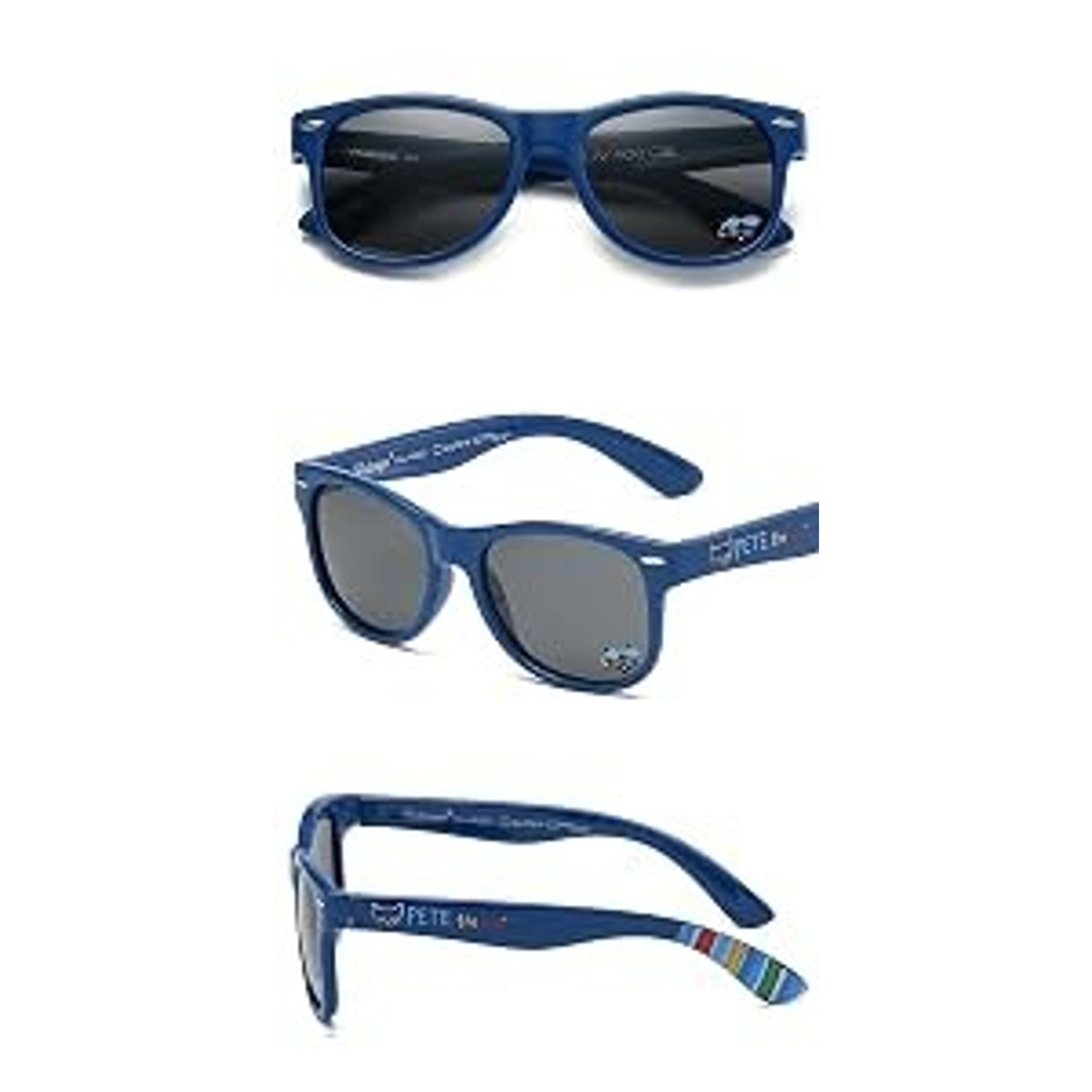 Toddler Polarized Sunglasses for Boys & Girls Ages 2-8 | 100% UV400 Protection, Durable Flexible Frame, Lightweight Design, Felt Case Included for Travel & Outdoor PlayGift