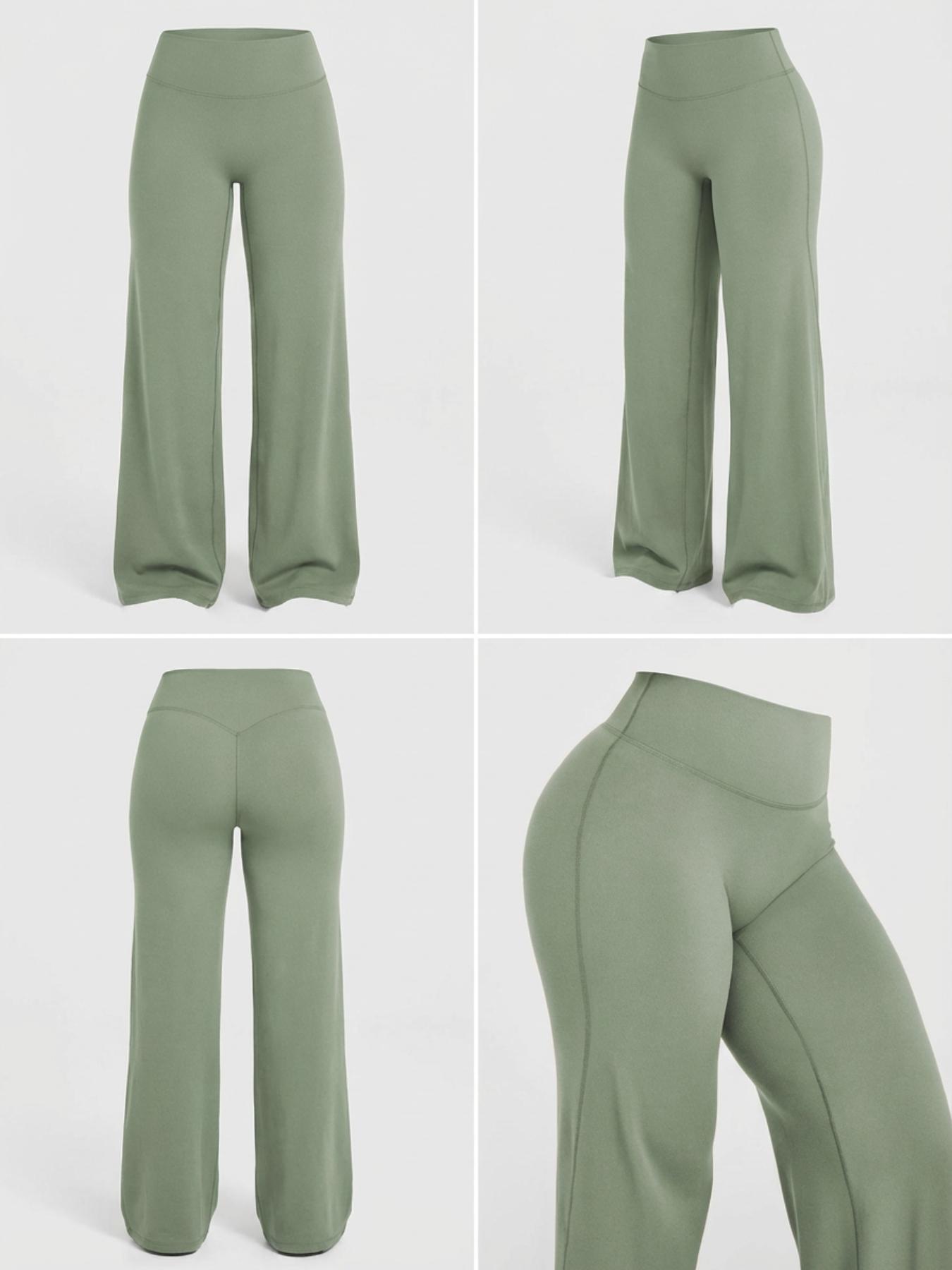 Women's Casual Wide Leg Sport Pants, Knitted Sports Pants, Perfect Choice for Spring & Summer, Comfortable Fashion Design, Ideal for Daily Wear, Athletic Casual Trousers