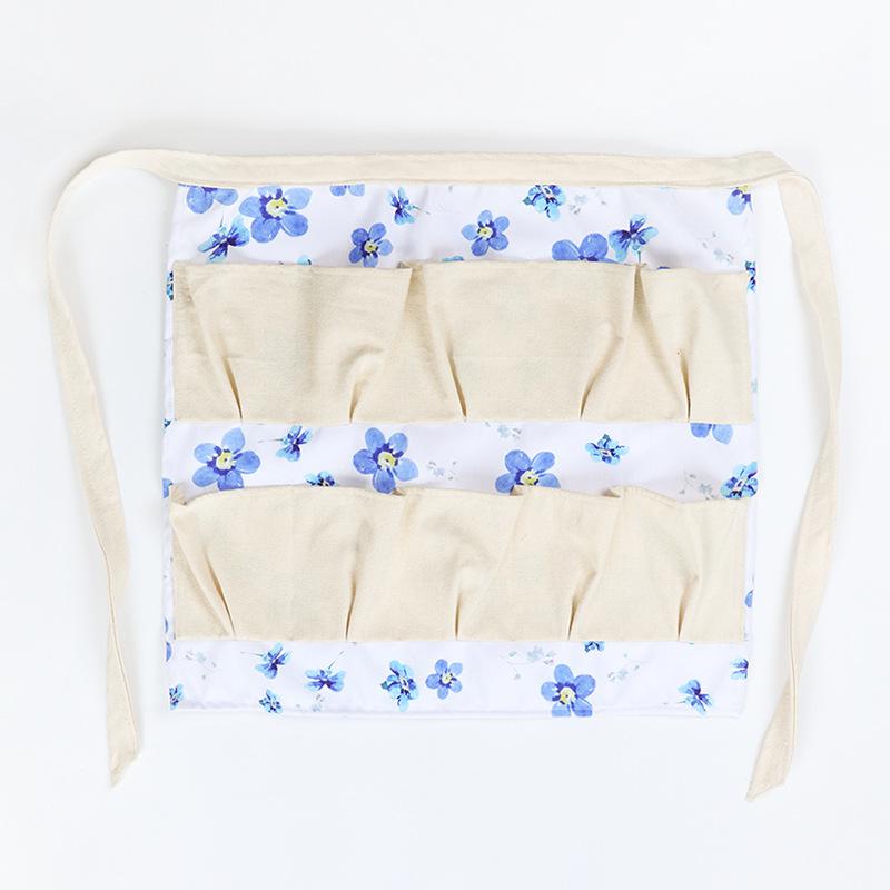 Lightweight 100% Polyester Egg Apron with Multiple Pockets, Farm Skirt for Picking Eggs, Durable Easy-Clean Design, Thanksgiving Kitchen & Outdoor, Home Cleaning