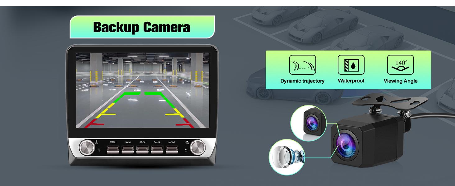 Car Stereo for Jeep Wrangler 2007-2018 touch screen has Android Auto Wireless Carplay, Bluetooth WIFI supports GPS Navigation