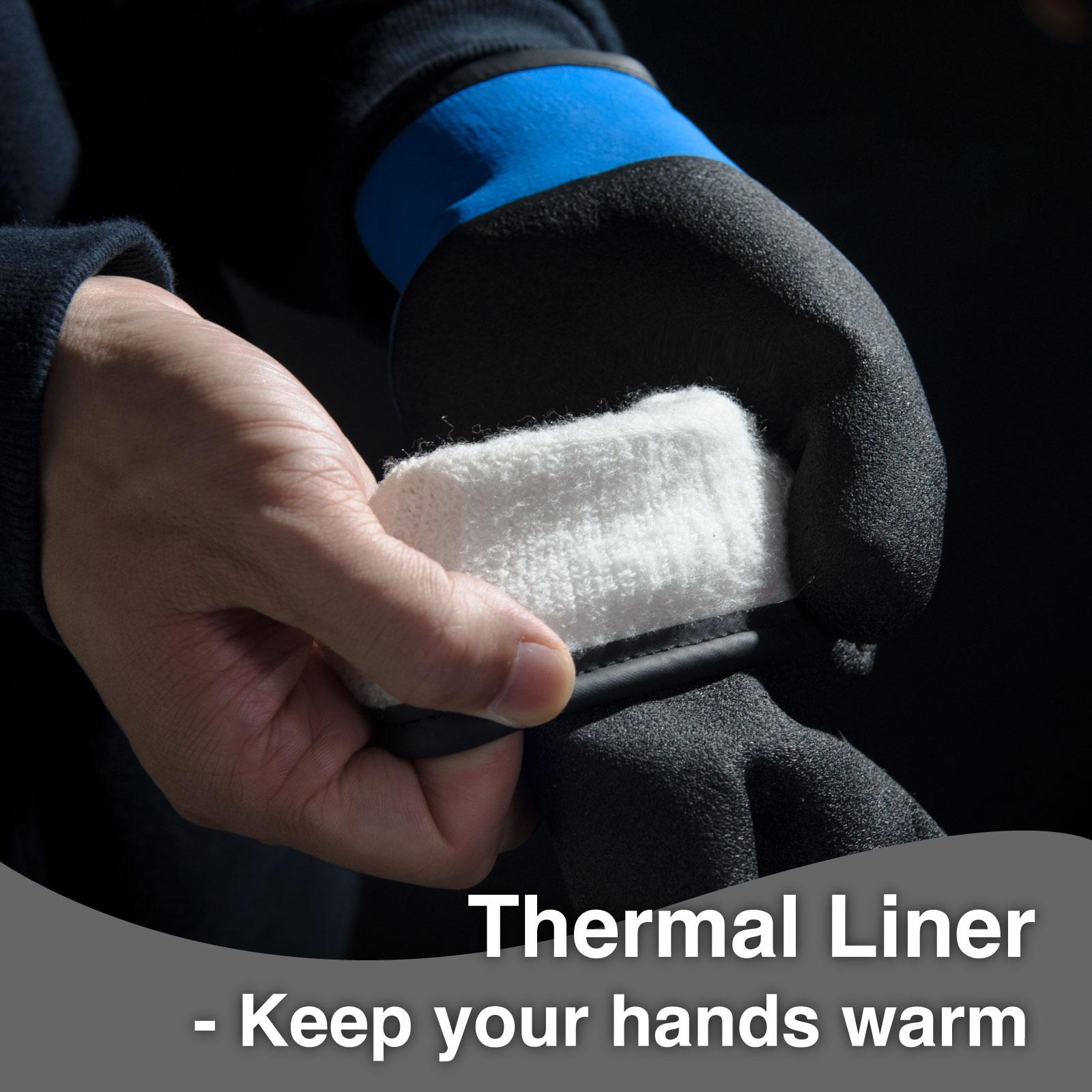 KAYGO KG145 Protector 100% Waterproof Thermal Winter Work Gloves for Men and Women Double Latex Coated Insulated Warm Liner for Construction Cold Storage Snow Shoveling Grocery Store Landscaping Warehouse Outdoor Activities and Winter Jobs KAYGO KG145 Protector 100% Waterproof Thermal Winter Work Gloves for Men and Women Double Latex Coated Insulated Warm Liner for Construction Cold Storage Snow Shoveling Grocery Store Landscaping Warehouse Outdoor Activities and Winter Jobs