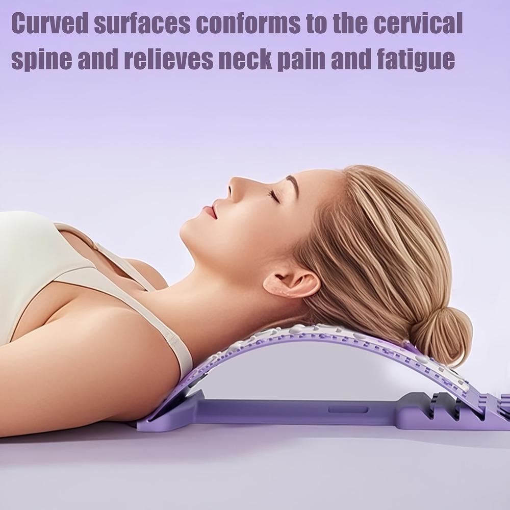 Back stretching device, adjustable lumbar support plate under the lower and upper back stretchers, Body Care