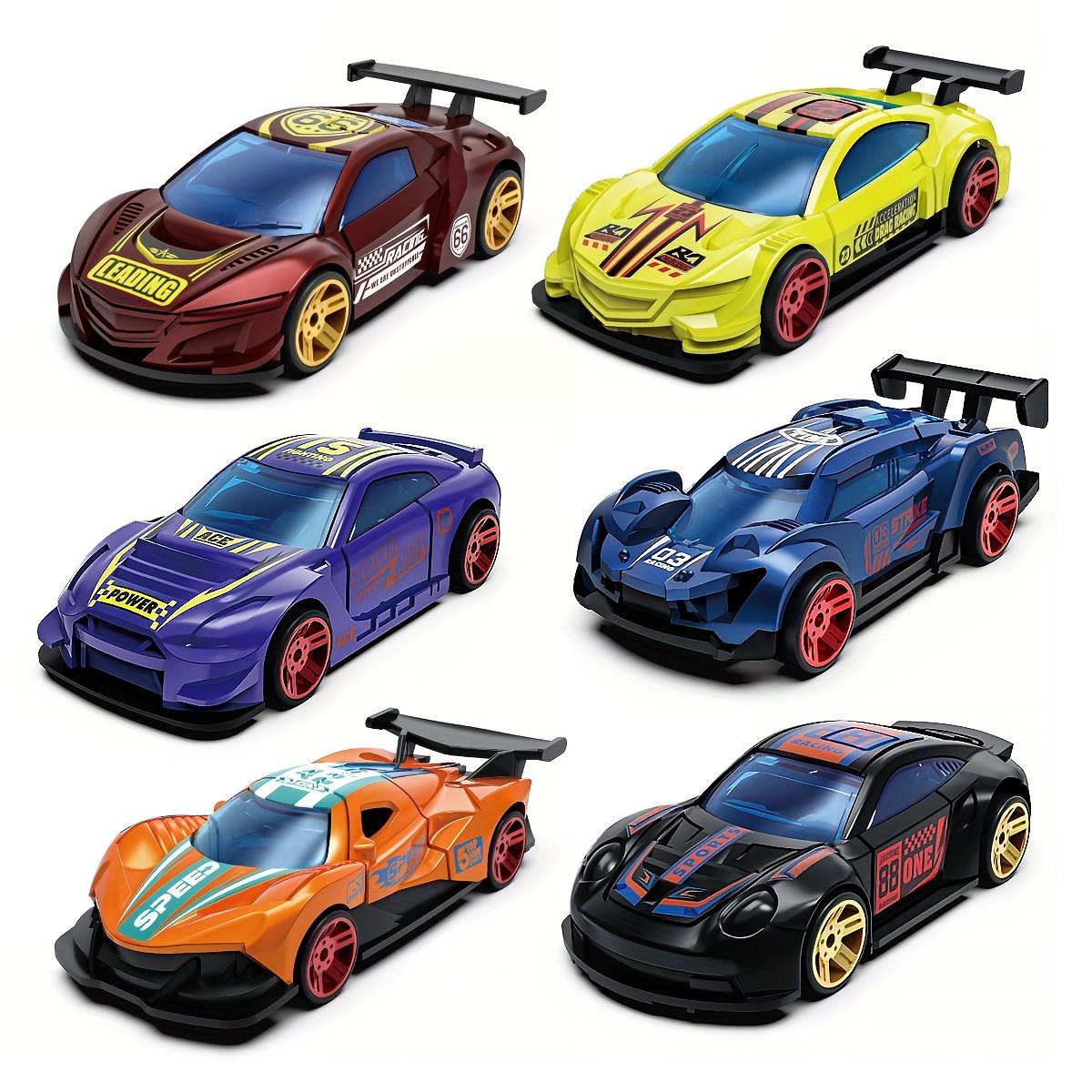 Uinle Baby Mini Alloy Color-Changing Car 1:64 Temperature-Sensitive Toy, Portable Kids Plaything for Boys, Best Birthday Gift for Ages 3+