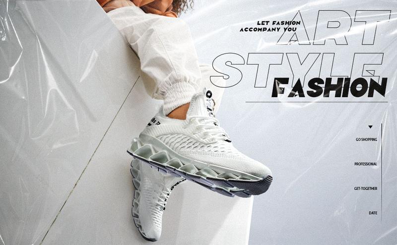 Women's Fashion Lace-up Low Top Slip on Blade Sneakers for Daily Wear,Casual Comfortable Walking Shoes, Knit Lightweight Breathable Sports Running Shoes,for Gym Treadmill Wear,Gift for Wife, Girl Friend