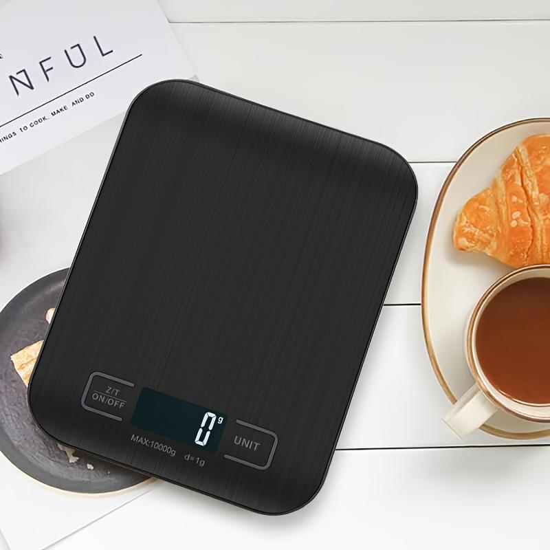High Precision Digital Kitchen Scale, USB Charging/battery Powered, LCD Display, Stainless Steel, Waterproof, Accurate Food Weighing, Digital Weight Scale, Kitchen Gadgets