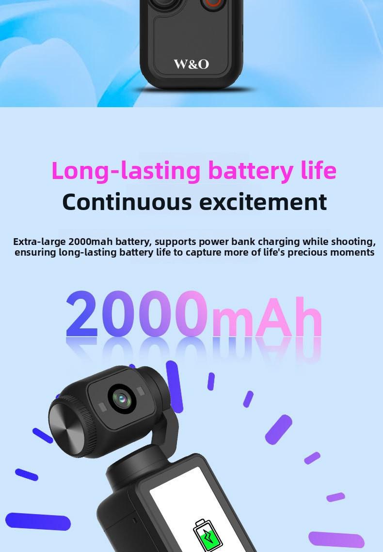 New Q7 HD Action Camera Outdoor Anti-Shake Handheld Portable Recording Vlog Travel Camera