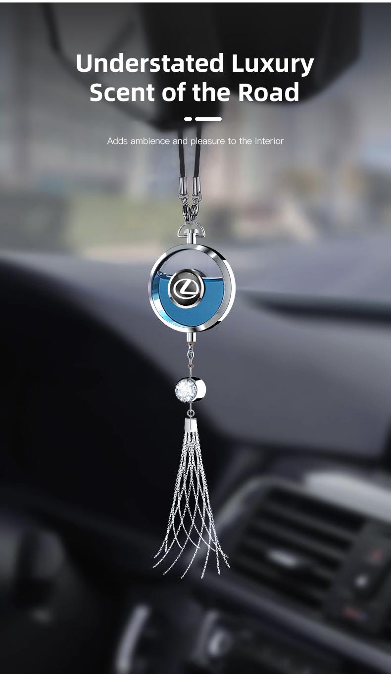 1Pcs Car Perfume Pendant Air Freshener Hanging Perfume Diffuser For Lexus GS IS LS500h ES260 ES300h RX350h NX260 UX260 LM LC RZ450e TX RC CT200h GX550 LX600 LX570 NX350 HS250