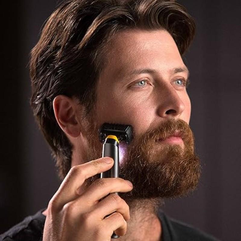 New Rechargeable Cordless Shaver, Body Hair Shaver, Beard and Body Trimmer, Trim, Edge, Shave, and Shape, Perfect Gift, Ideal Companion Gift
