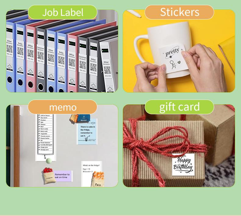 Mini Printer: Inkless Wireless Portable Design, Supports Photos Text Web Pages Bills, Perfect for Instant Printing Anytime Anywhere