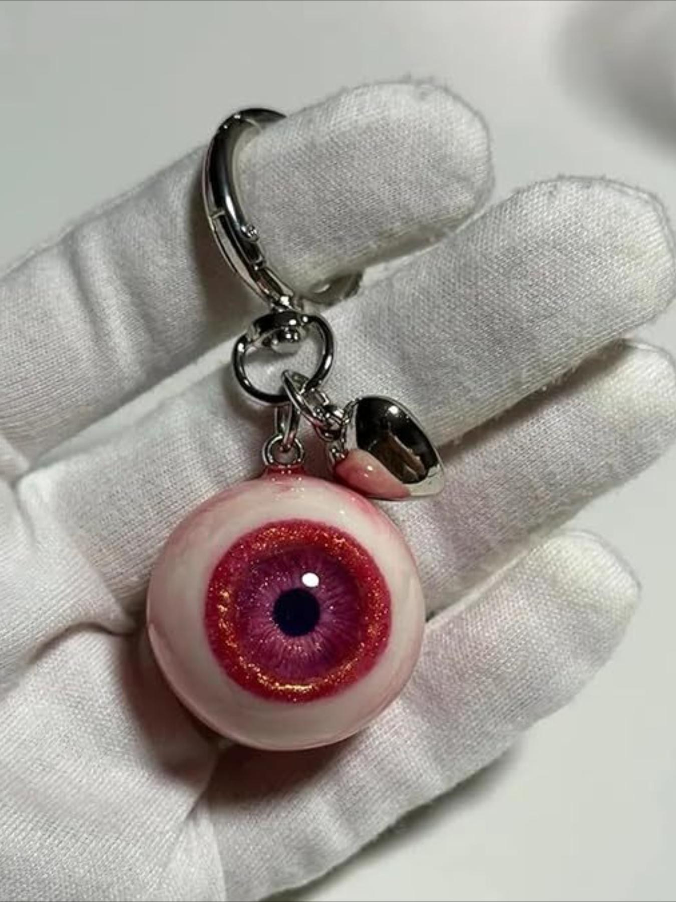 European Gothic-style Demon Eye Resin Heart-shaped Halloween Eye ...
