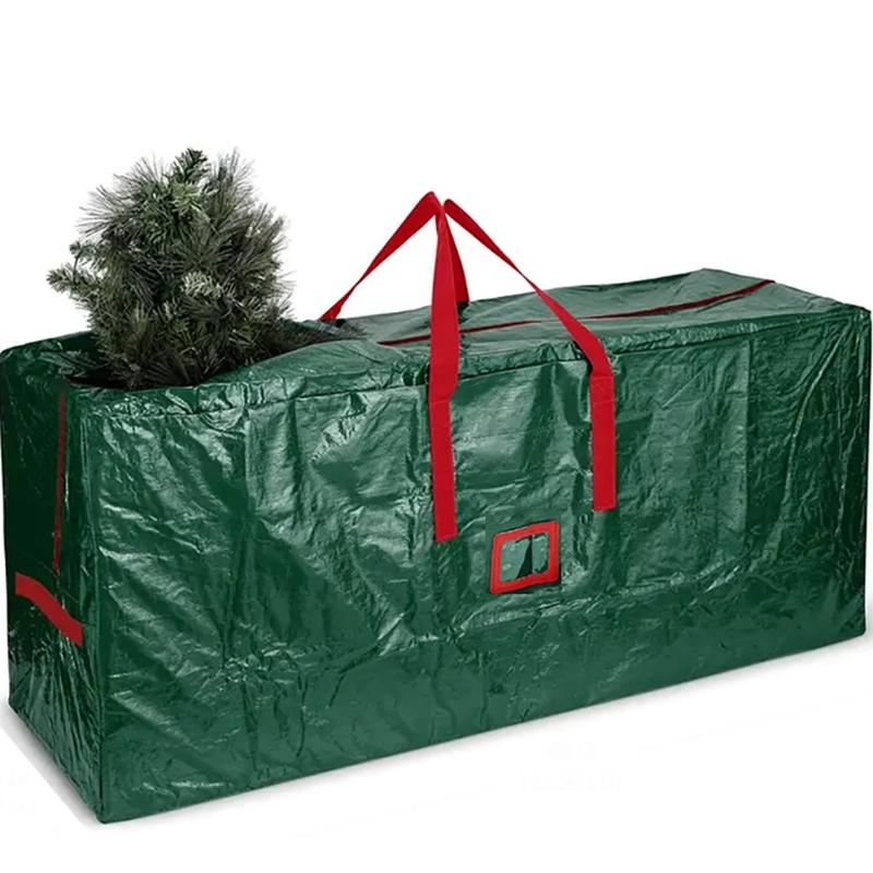 Large Tree-Shaped Storage Bag, Foldable Rolling Design with Handle and Zipper, Durable Gardening Supplies Organizer Box, Space Saving Bags