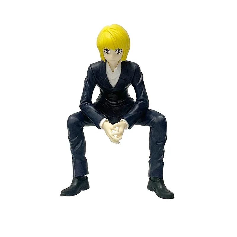 Anime Hunter X Hunter 11-14cm Gon Freecss Alluka Zoldyck Action Figure Chrollo Lucilfer/Kurapika PVC Model Figure Toys Kids Gift