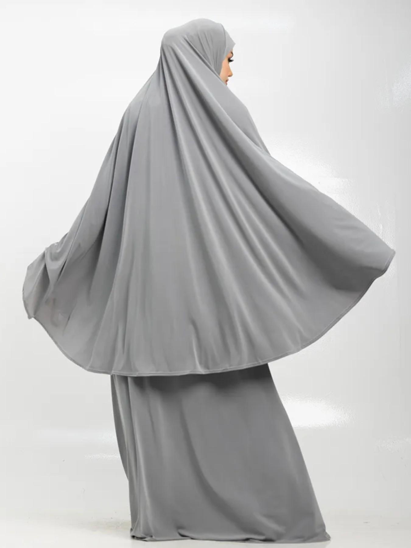 Women's Elegant Modesty Muslim Hijab Scarf, Soft Lightweight Long Headscarf for Ramadan Abaya Daily Wear Special Occasions