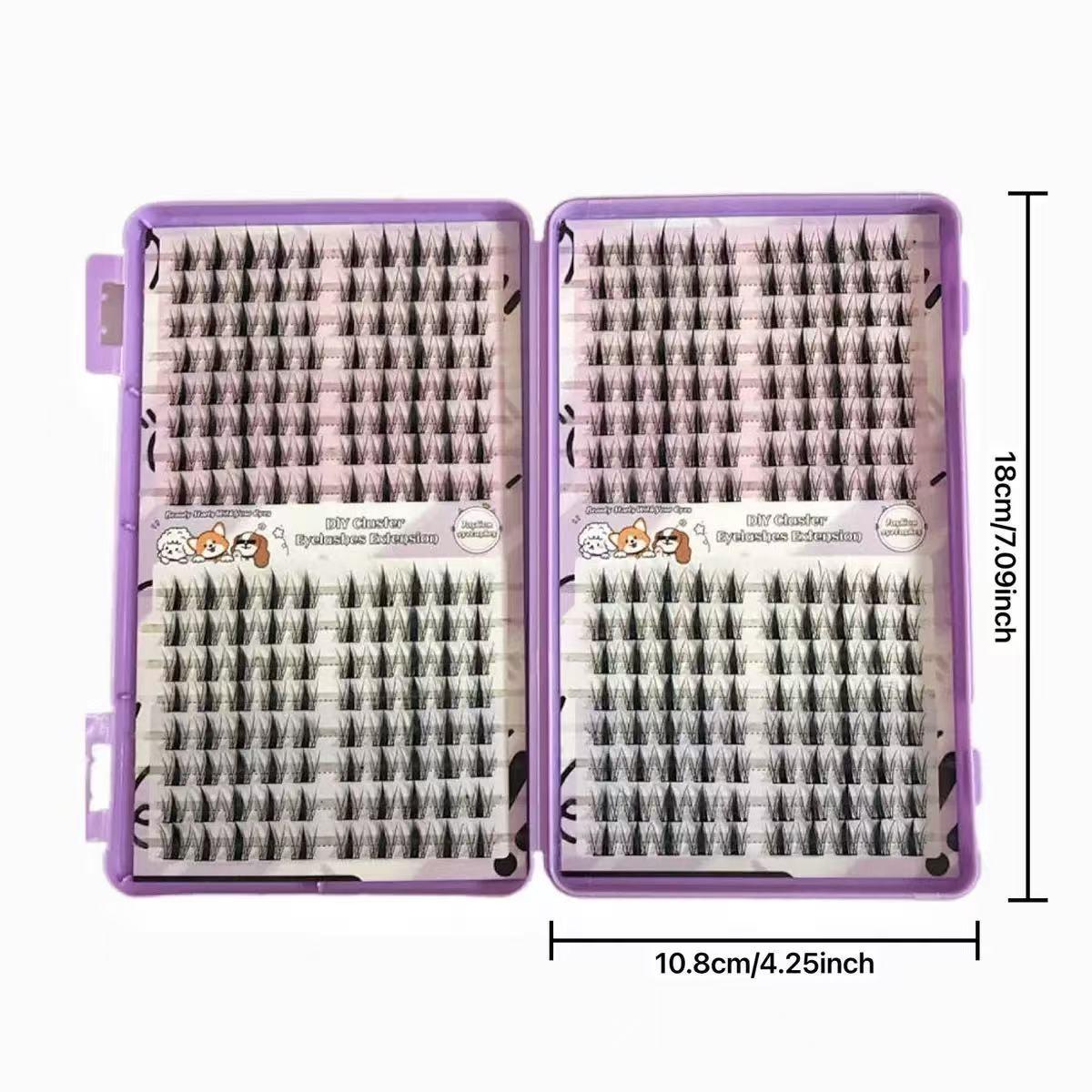 Reusable False Eyelashes, Self-Adhesive Eyelashes, No Eyeliner or Glue Needed, 3 Styles, Natural Look, Waterproof, Lazy Lashes Makeup Gift