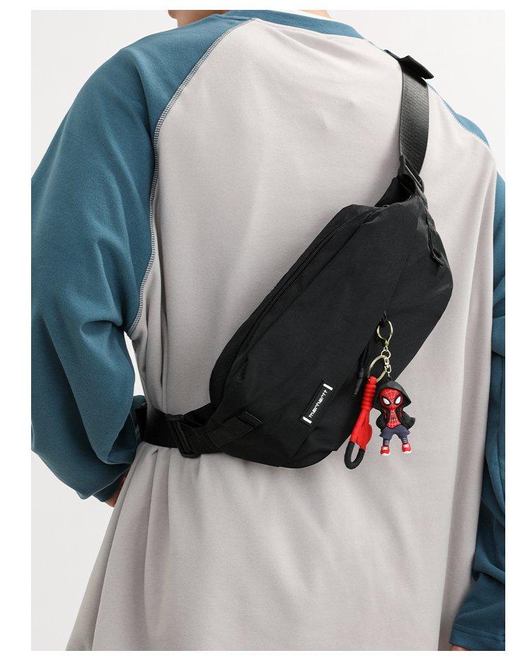 Sling Bag Crossbody Chest Bag, Lightweight Oxford Zip Bag, Waterproof Everyday Travel EDC Essential, TikTok Made Me Buy It