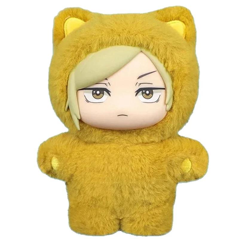 Genuine Eaki Jujutsu Kaisen Season 2 Cat Park Party Plush Blind Box, Cute Gojo Satoru Cat Ear Plush Doll, Soft Bag Pendant Charm, Anime Collectible Model Toy, Ideal Gift for Jujutsu Kaisen Fans