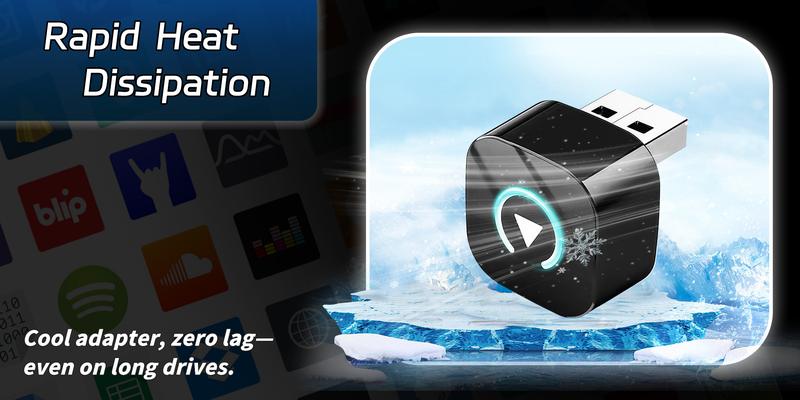 2026 Upgraded Wireless CarPlay, Compatible with iPhone and Android, converts Wired to Wireless, Supports Dual-Mode Bluetooth/WiFi Connectivity, Hands-Free Calls, Plug & Play, Car Video Players