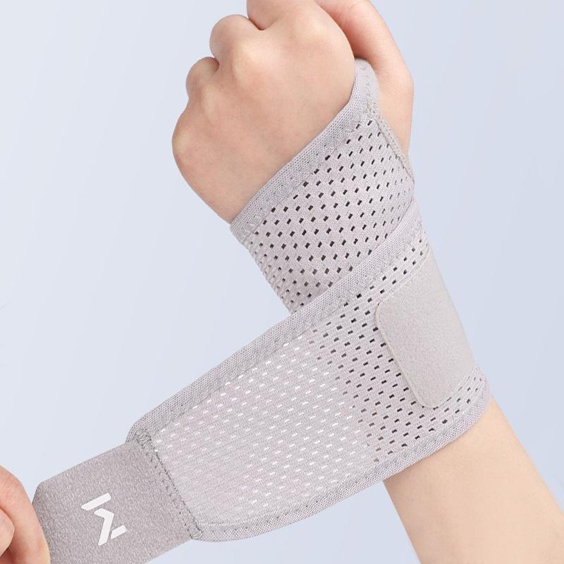 Breathable Wrist Brace (2 Pack) for Relieve Wrist Pain from Carpal Tunnel, Arthritis, Tendonitis, Sprain, TFCC| Adjustable Wrist Wraps Support for Weightlifting, Tennis - Fits All