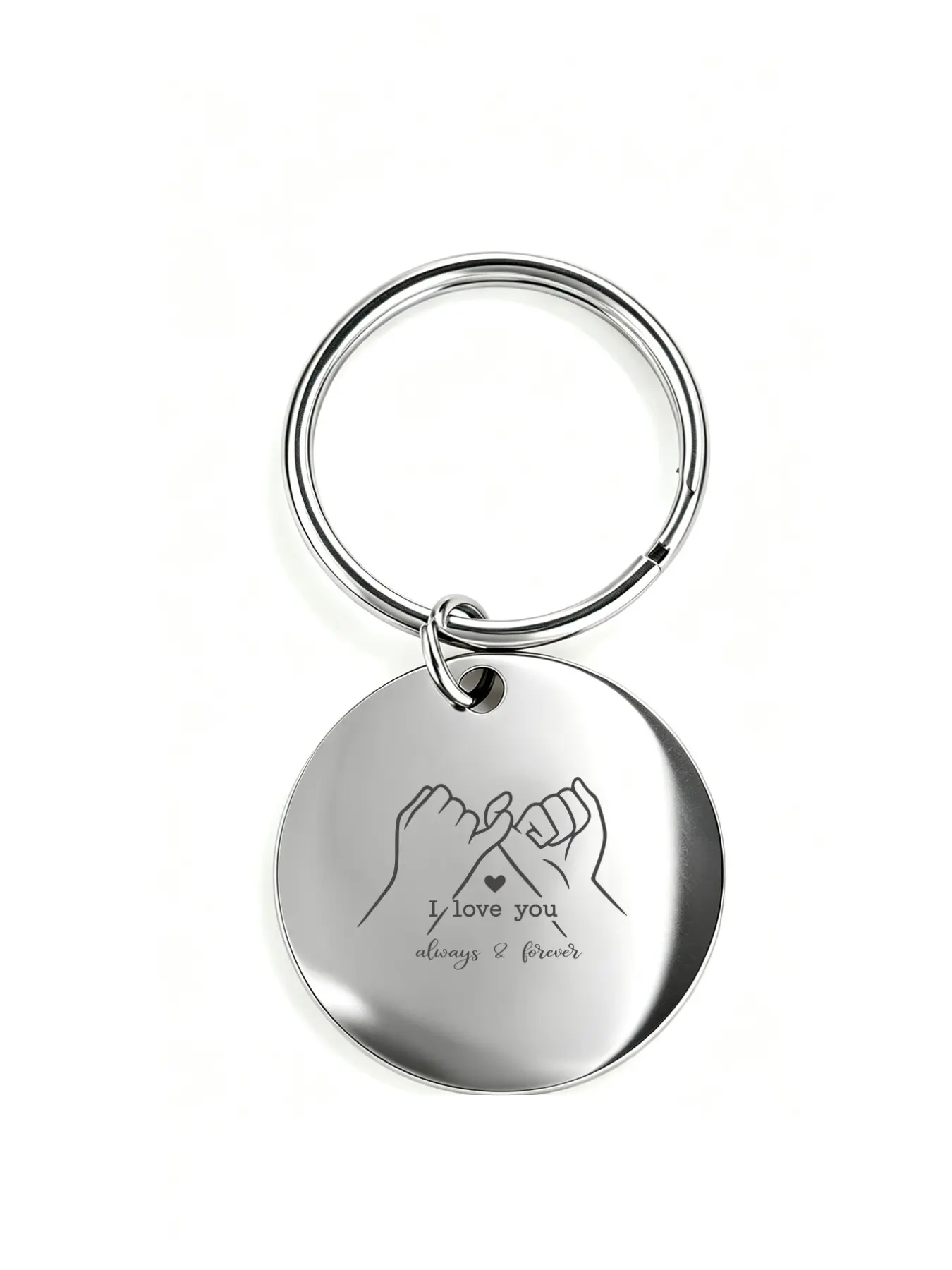 Circular Keychain, Fashionable Letter Pattern, Unisex, Trendy and Versatile, Perfect Birthday Gift, Personalized Round Tag, Aesthetic Keychain