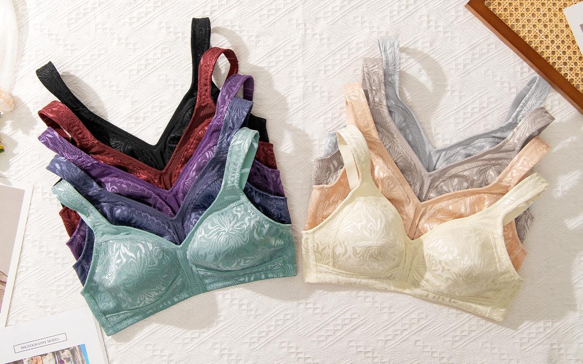 Wingslove Plus Size Minimizer Bras For Women Non Padded Comfort Full Coverage Wireless Bra