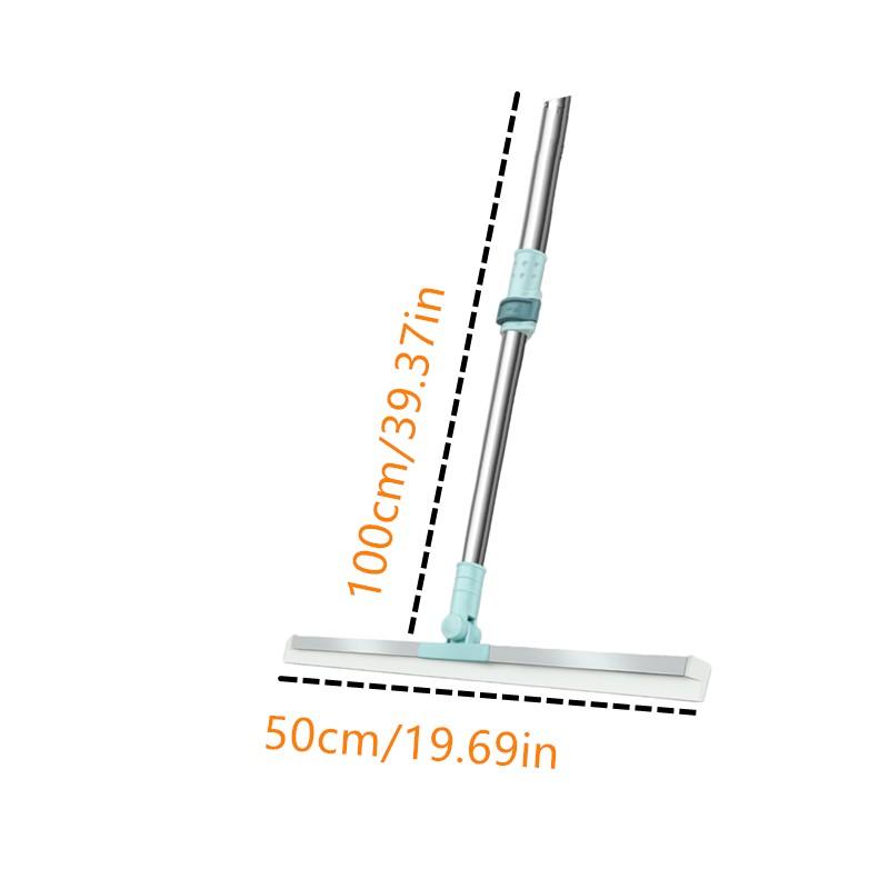 Multifunctional Silicone Floor Scraper, Extendable Glass Squeegee, Magic Silicone Broom, Home Kitchen Bathroom Cleaner Tool