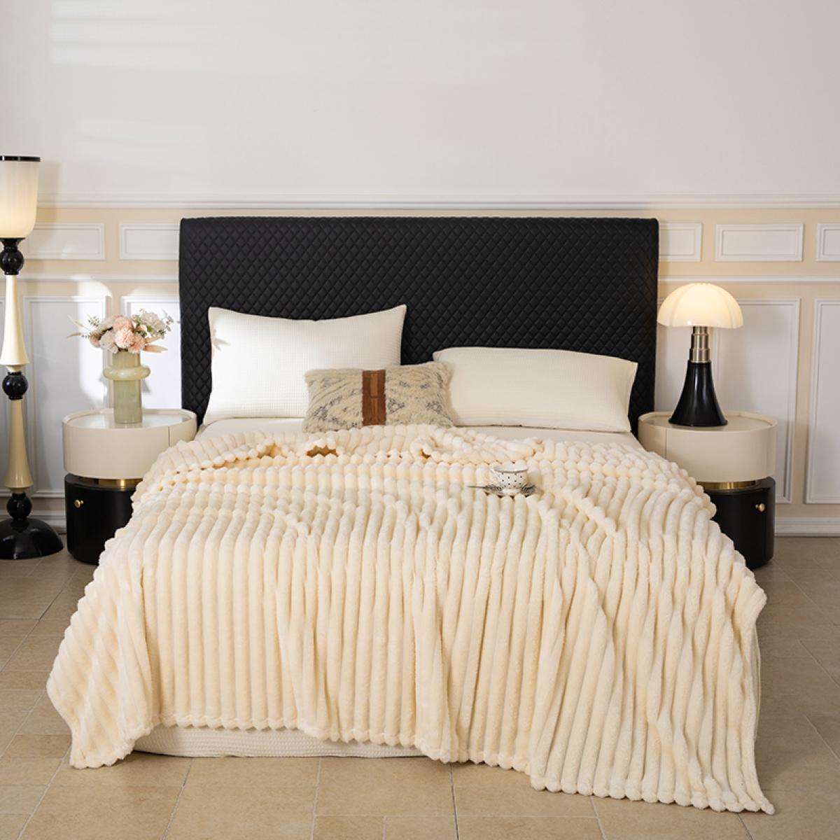 Solid Color Electric Blanket, Soft Comfortable Throw Blanket, Lightweight Warm Napping Blanket for Home Office Travel Camping, Multifunctional Blanket