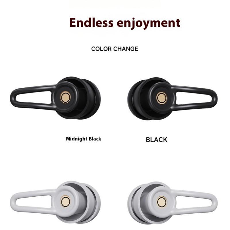 New Noise-Reducing Earplugs, Silicone Sleep Ear Plugs, Anti-Snoring, Waterproof for Swimming, Dual Effect Sound Barrier