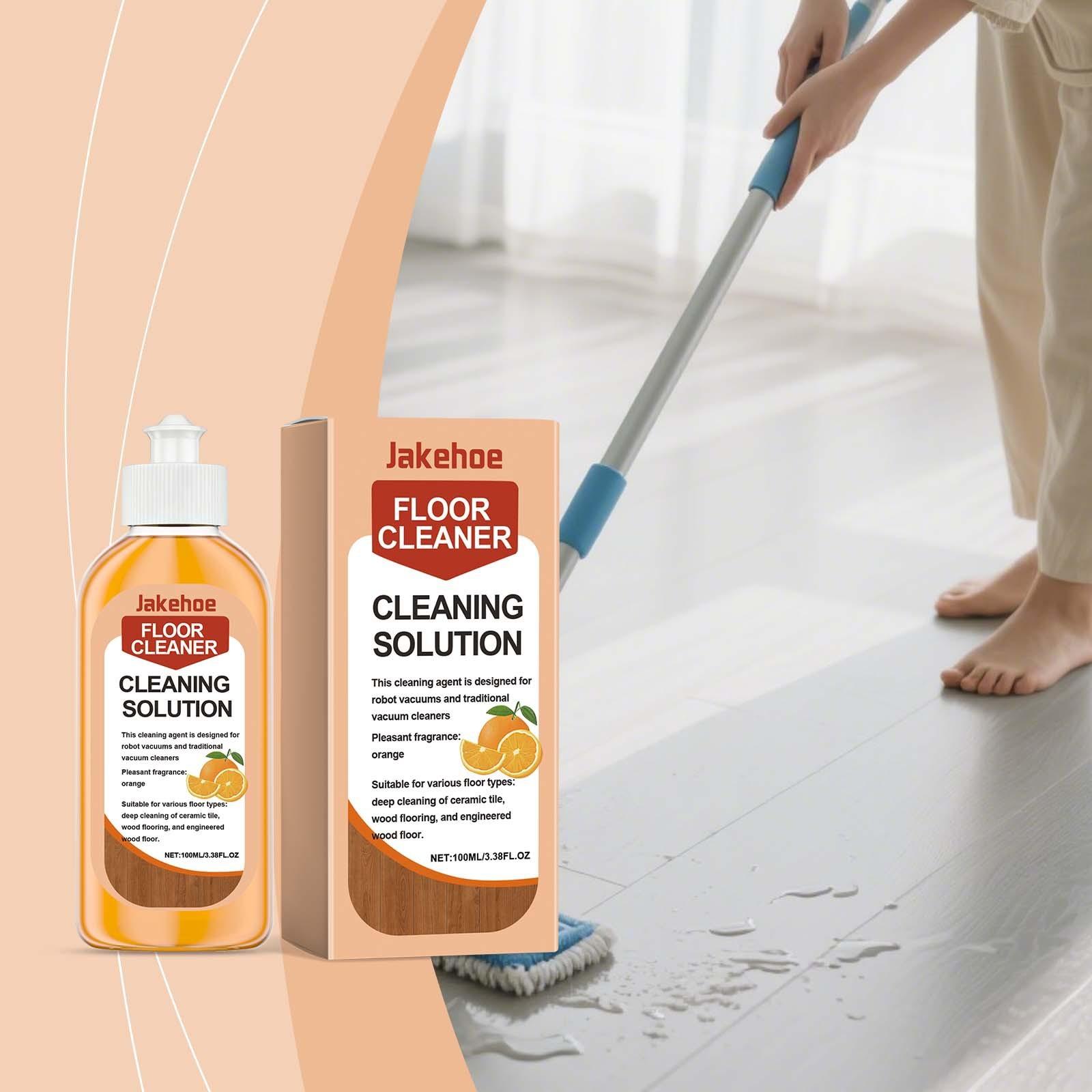 Floor Cleaner Liquid, Stain Remover, Oil Removal, Polishing, Brightening, Scented, Specialized for Mopping, Floor Cleaning Solution