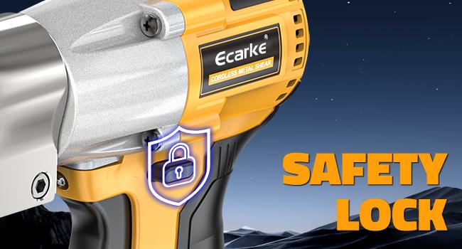 Sheet Metal Cutter Compatible with Dewalt 20v, Battery Not Included, Sheet Metal Nibbler - 221 Ft-Lbs Torque Metal Shears - Cuts 18GA Material for Steel, Leather & Carpet - with 360 Degree Pivoting Head