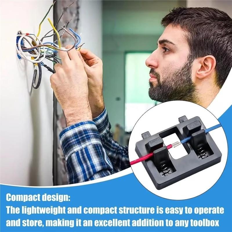 1pc Multifunctional Spring Welding Clamp | Adjustable Auxiliary Hand Tool Quick clamping & releasing, stable grip design Wire & cable connection fixer Suitable for electronic repair, automotive wiring, DIY soldering and hands-free operation Durable profes