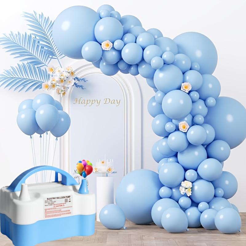 high-power electric balloon inflator balloon inflator double-hole automatic inflator inflatable ball machine wedding room balloon blowing weapon