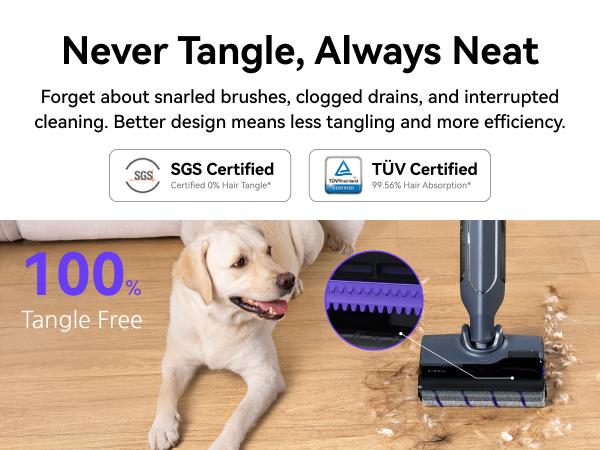 NARWAL S20 Pro Cordless Vacuum Mop with Self-Cleaning, Wet Dry Vacuum Cleaner for Hard Floors, Ideal for Families with Kids and Pets