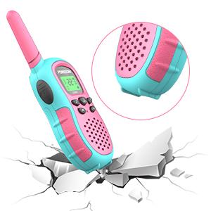 FOREDOM J388C Walkie Talkies for Kids 2 Pack Long Range with Flashlight
