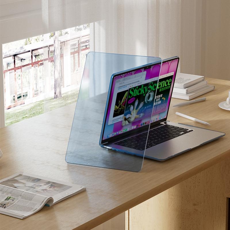 2026 New MacBook Neo 13-inch Scratch-Resistant Case (Model Neo-A3404 A18 Pro) is available in four colors: Pink, Indigo , Citrus Yellow, and Crystal Clear. Neo Laptop Case