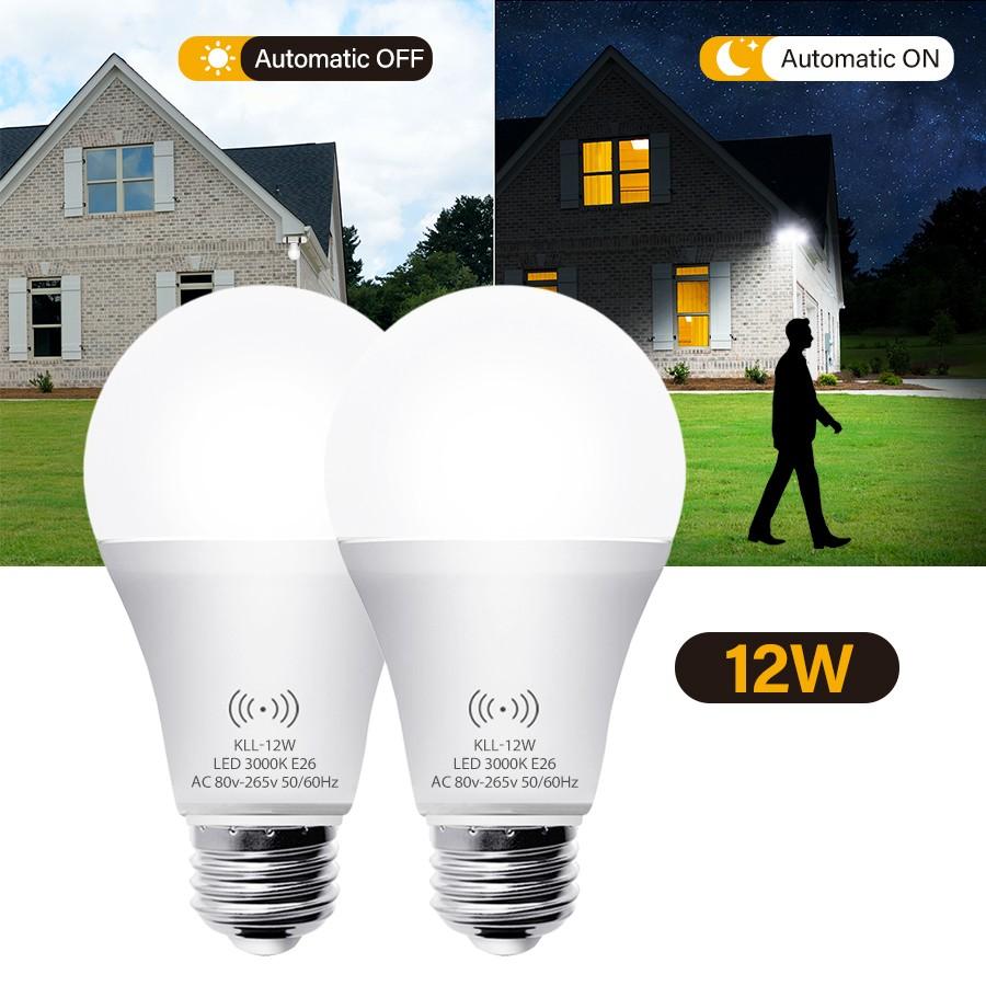 Kasotile Motion Sensor LED Bulb, 12w Equivalent 100w, 3000k/6000k, E26/e27 Base, Indoor Lighting, 80-265v, Energy Efficient