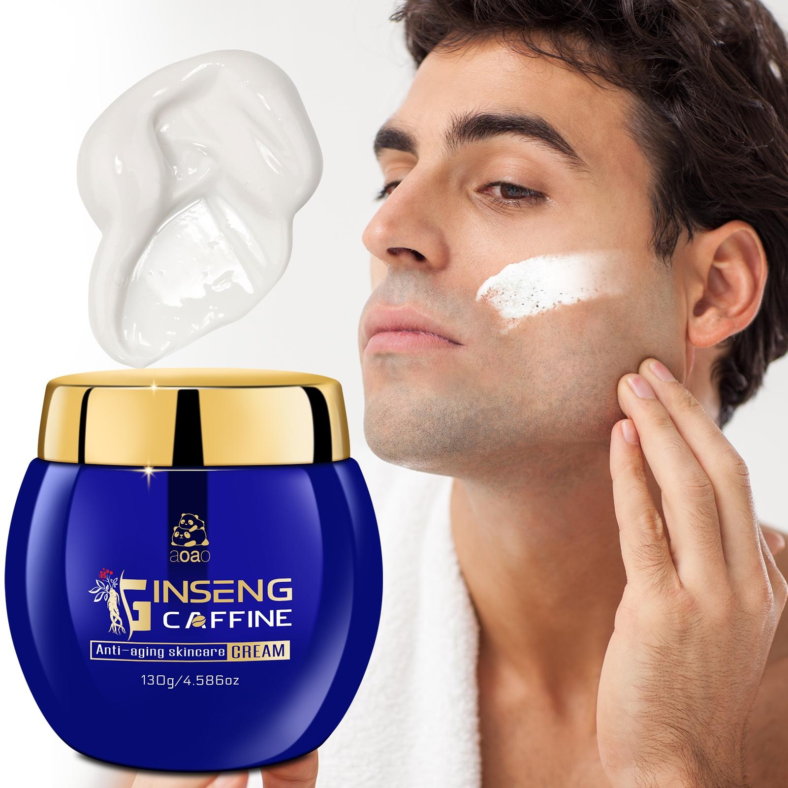 Ginseng Face Cream with Niacinamide and Hexapeptide, Firms & Smoothes Wrinkles, Moisturizing Day Night Cream skincare 130g