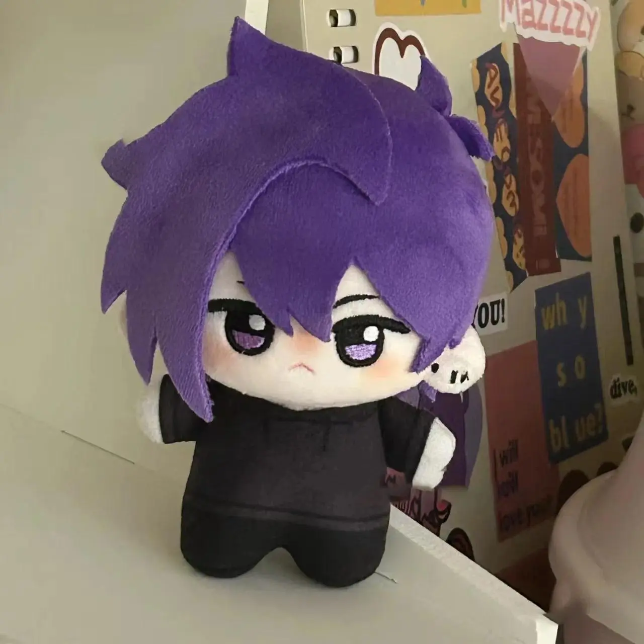 10cm Stuffed Stardew Valley Sebastian Plushie Doll Game Sebastian Plush Toys Decorative Backpack Pandent Keychain Dill Gifts