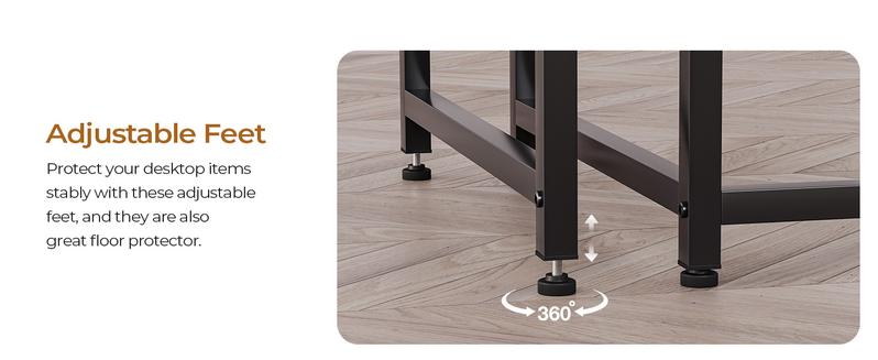 SEDETA 74.8-Inch Gaming Table with LED Lights and Storage Shelf, Computer Table with Monitor Stand Ergonomic gaming desk Gamer Desk standing desk