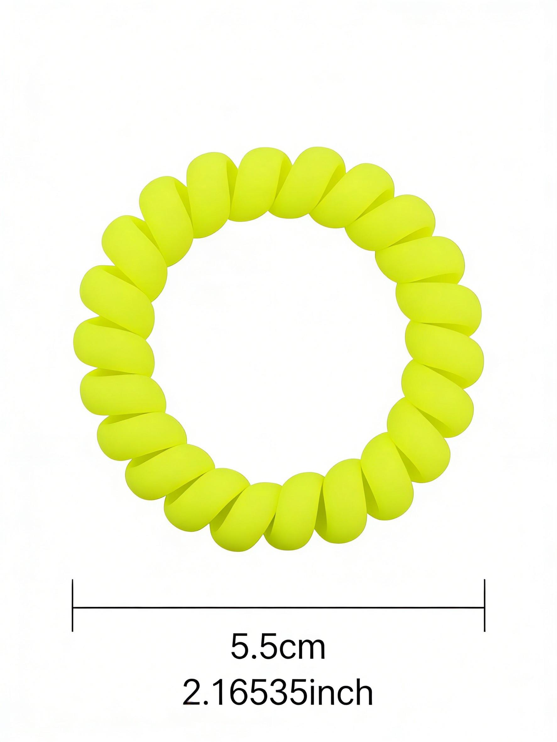 5 Pcs Cute Hair Ties for Women, High Elasticity Durable Ponytail Holders, Simple New Design All-Season Headwear Accessories