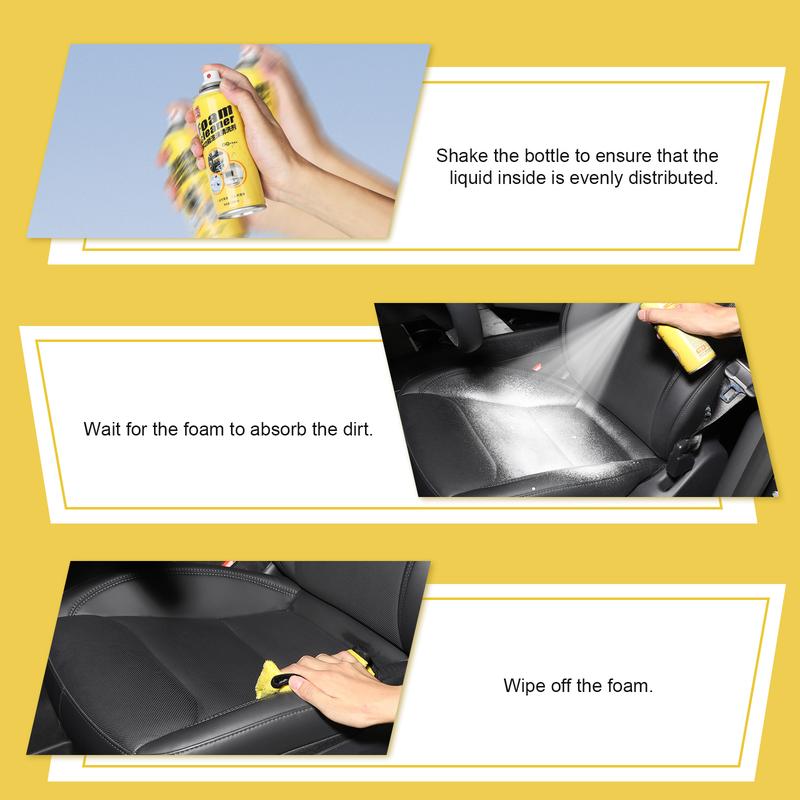 Multi-Purpose Foam Cleaner, Use on Car Interior, Furniture, Carpet