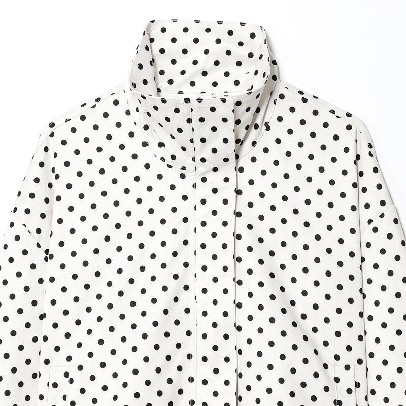 Summer Women's Polka Dot Blazer Jacket, Casual Comfy Jacket, Y2K Street Style Spot Design, Fashionable Long Sleeve Top for Casual & Vacation Wear