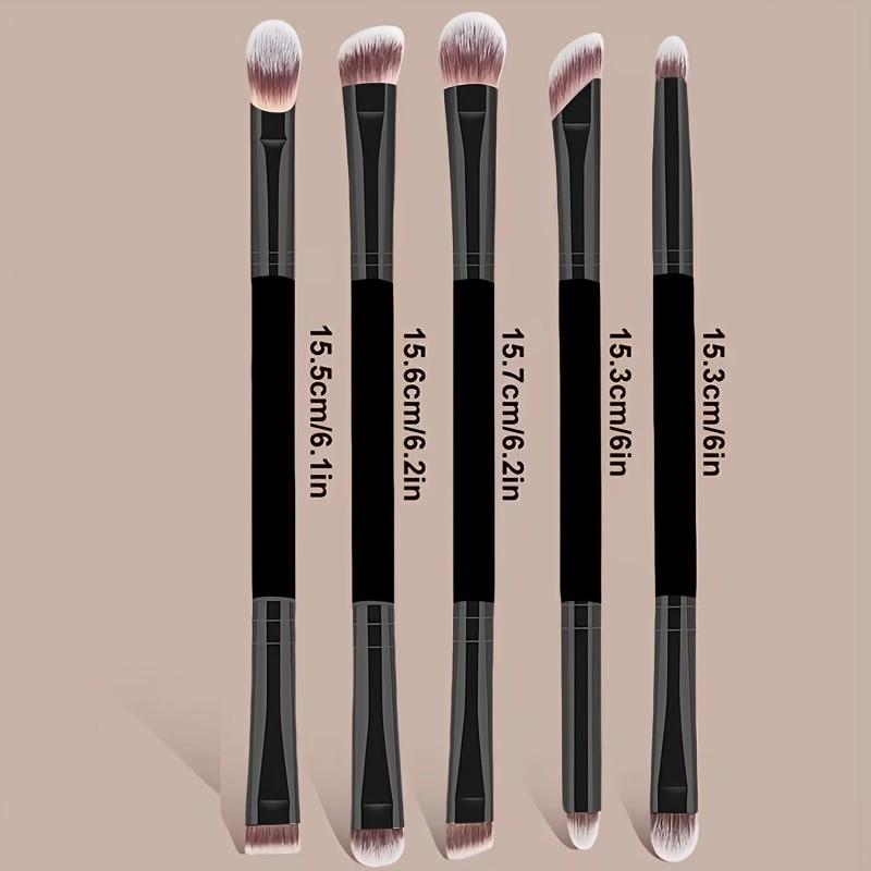 Yzimeng 7-Piece Professional Dual-Ended Makeup Brush Set, Soft Texture, Multi-Functional, Suitable for All Skin Types, Daily & Travel Use, Multifunctional Makeup Brushes, Cosmetic Brush, Soft Cosmetic Brushes