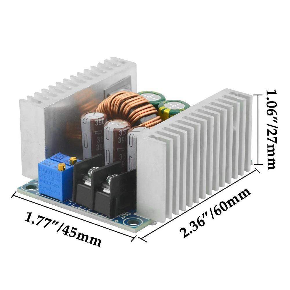 High Precision Programmable DC Power Supply Module, Adjustable Voltage Current Converter, Smart Thermal Control, Overload & Short Circuit Protection, Metal Case for Cooling, Multi-Scenario Power Solution for Commercial Lighting & Industrial Use