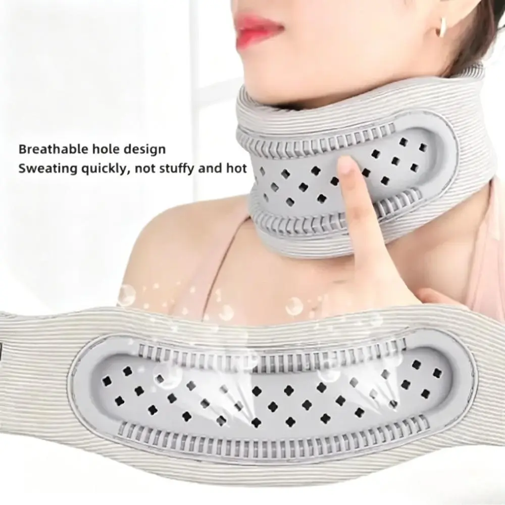 Adjustable Silicone Neck Brace for Posture Correction - Ergonomic Cervical Support for Gaming, Breathable Anti-Hunchback Pain Relief, Correction Posture, Hypoallergenic, 100% High-Quality Silicone, Cervical Neck Brace, Durable