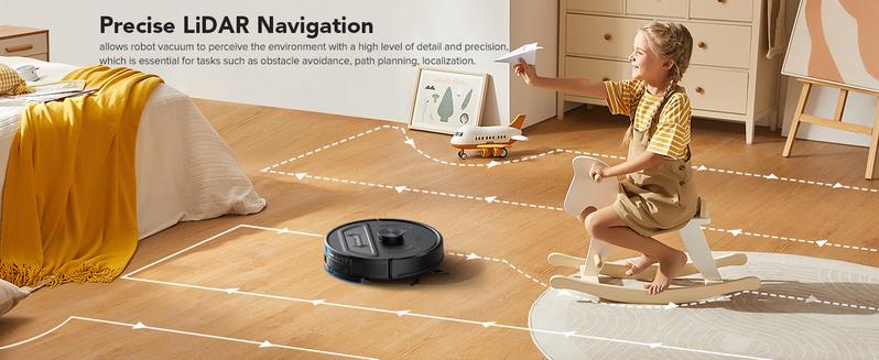 BPMIO B20 Ultra Robot Vacuum Cleaner with Mop 6000Pa Suction 120 Min Runtime LIDAR Navigation Auto Carpet Boost Smart App Control Multi Function Vacuuming BPMIO B20 Ultra Robot Vacuum Cleaner with Mop 6000Pa Suction 120 Min Runtime LIDAR Navigation Auto Carpet Boost Smart App Control Multi Function Vacuuming