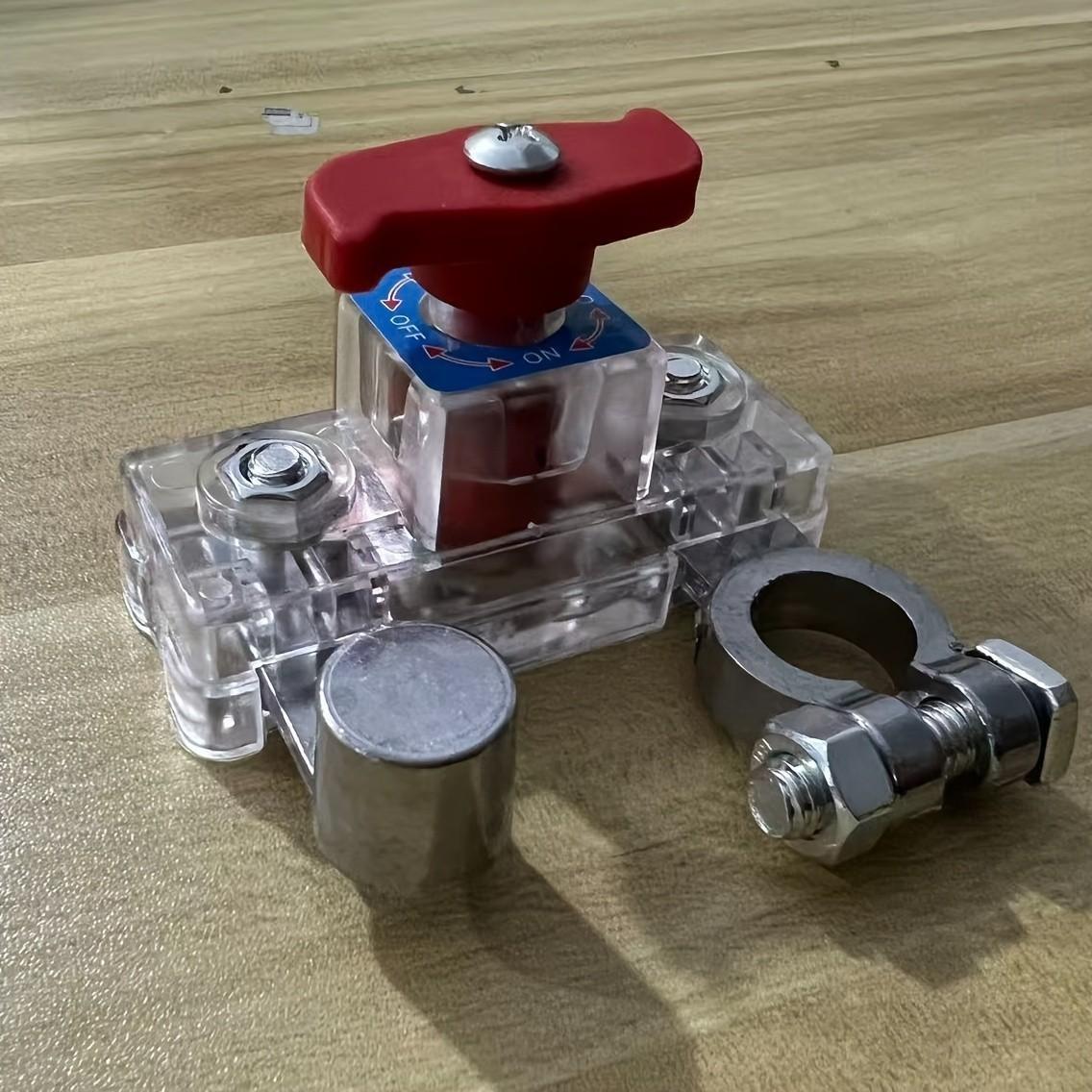 Battery Main Disconnect Switch, Aluminum Alloy Negative Terminal Power off Switch, Advanced Battery Management Cut-Off Switch, Efficient Power Cut-Off Switch